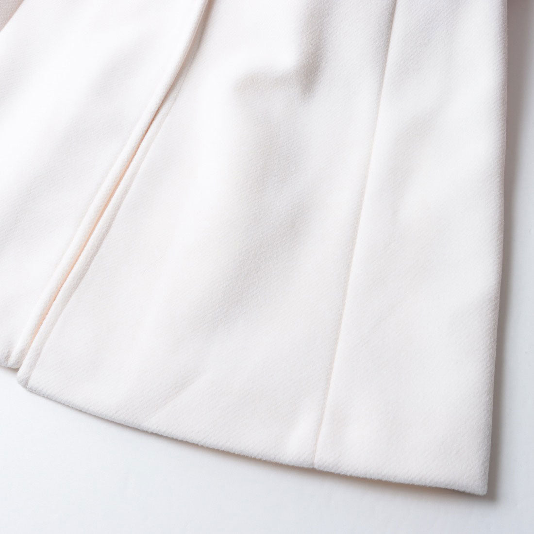 リナシメント RINASCIMENTO 取外しファー襟ベルテッドCOAT （Bianco） Bianco