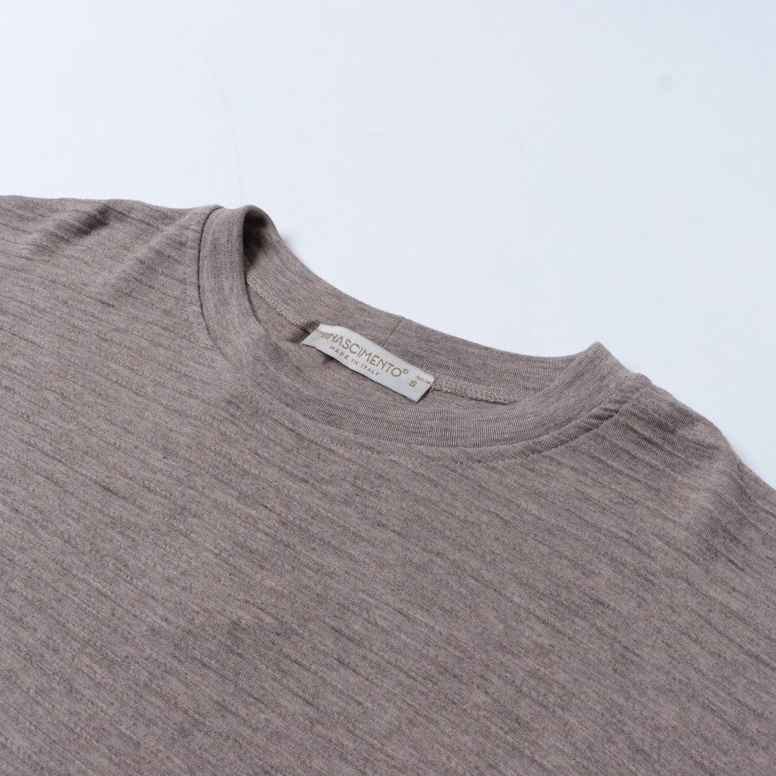 リナシメント RINASCIMENTO 3DボーダーTOPS （Tortora marrone） Tortora marrone