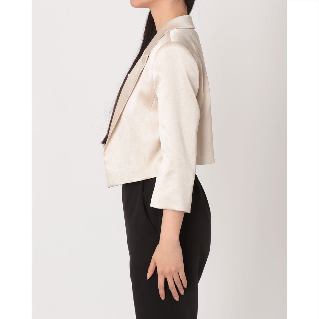 リナシメント RINASCIMENTO シャイニーテーラーショートJK （Beige Chiaro） Beige Chiaro