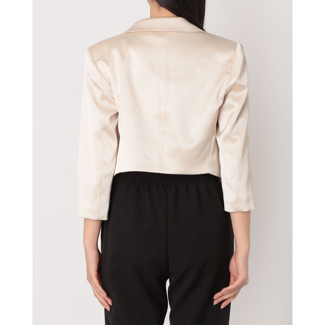 リナシメント RINASCIMENTO シャイニーテーラーショートJK （Beige Chiaro） Beige Chiaro
