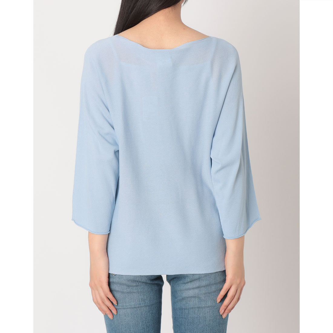 リナシメント RINASCIMENTO パンチングRロゴニットトップス （Cielo Azzurro） Cielo Azzurro