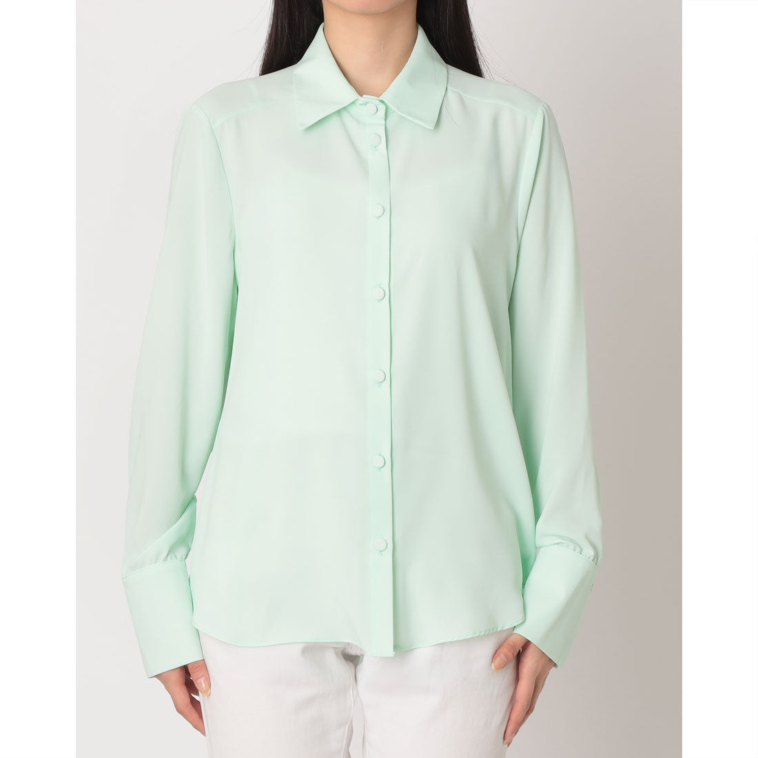 リナシメント RINASCIMENTO シフォンシャツ （Verde Menta） Verde Menta