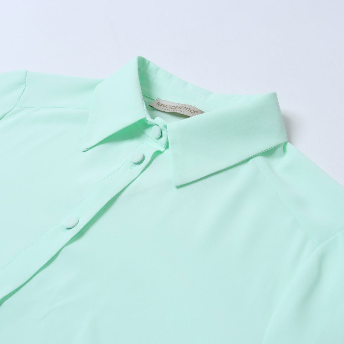 リナシメント RINASCIMENTO シフォンシャツ （Verde Menta） Verde Menta