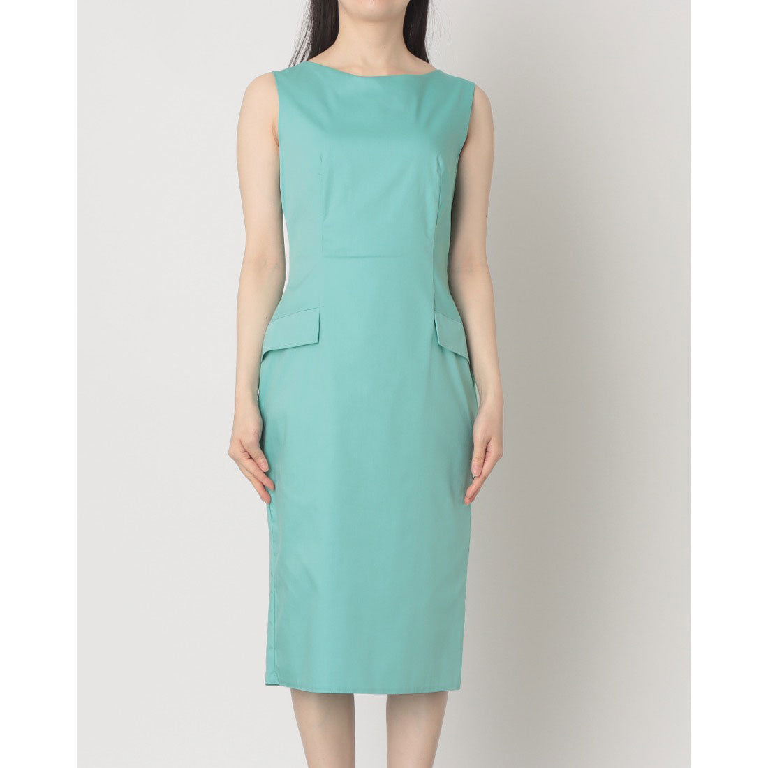 リナシメント RINASCIMENTO フェイクポケットタイトOP （Acqua Verde） Acqua Verde