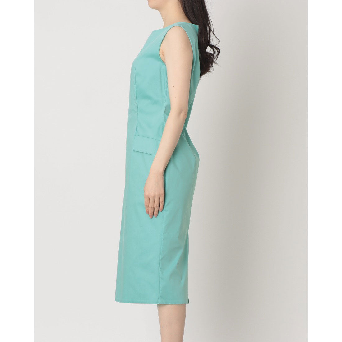リナシメント RINASCIMENTO フェイクポケットタイトOP （Acqua Verde） Acqua Verde