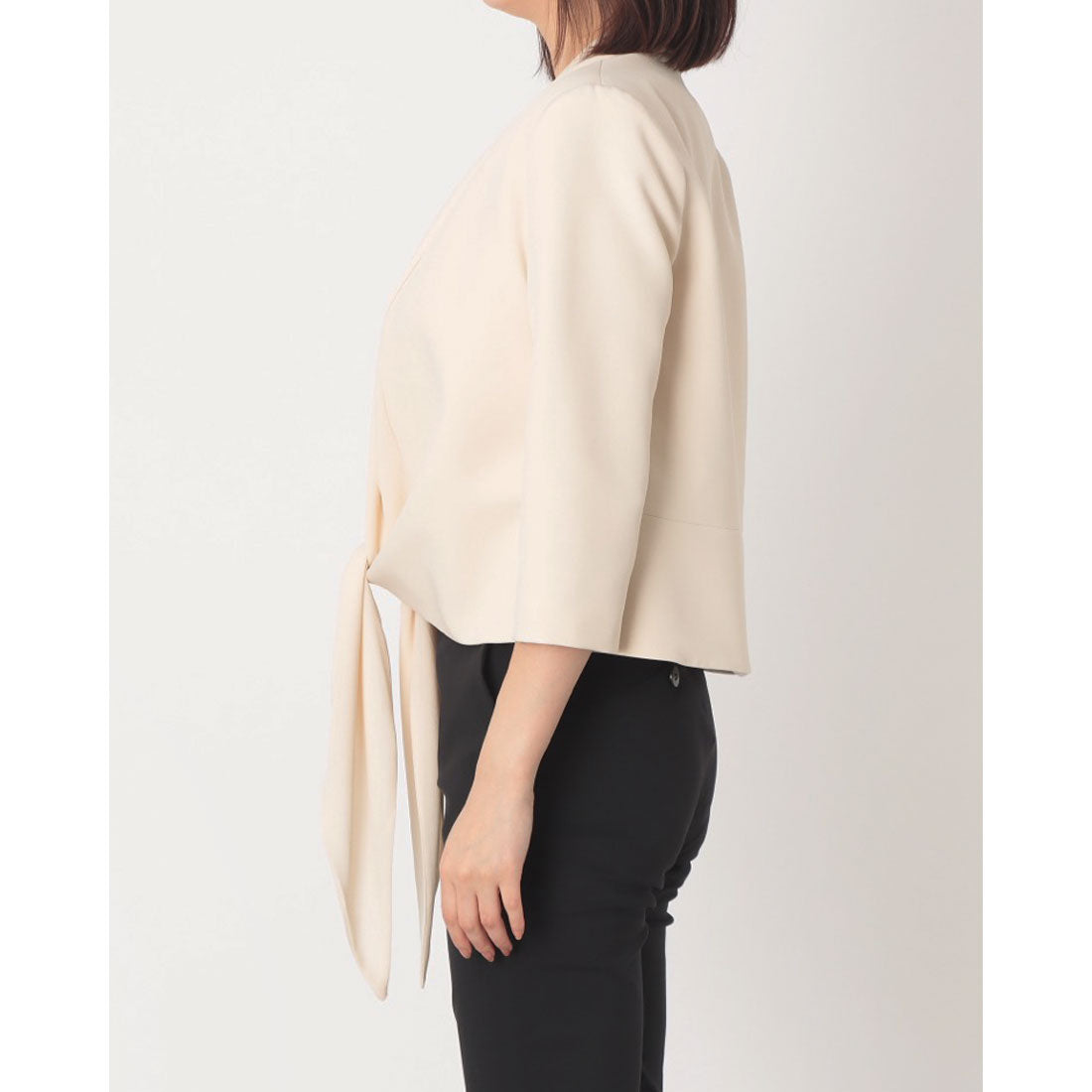 リナシメント RINASCIMENTO スカーフドッギングジャケット （Beige Chiaro） Beige Chiaro