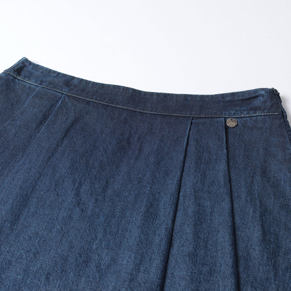 リナシメント RINASCIMENTO スカート風タックショートパンツ （Blu） Blu