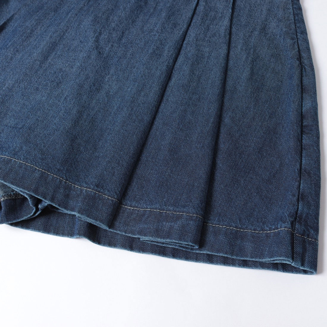 リナシメント RINASCIMENTO スカート風タックショートパンツ （Blu） Blu