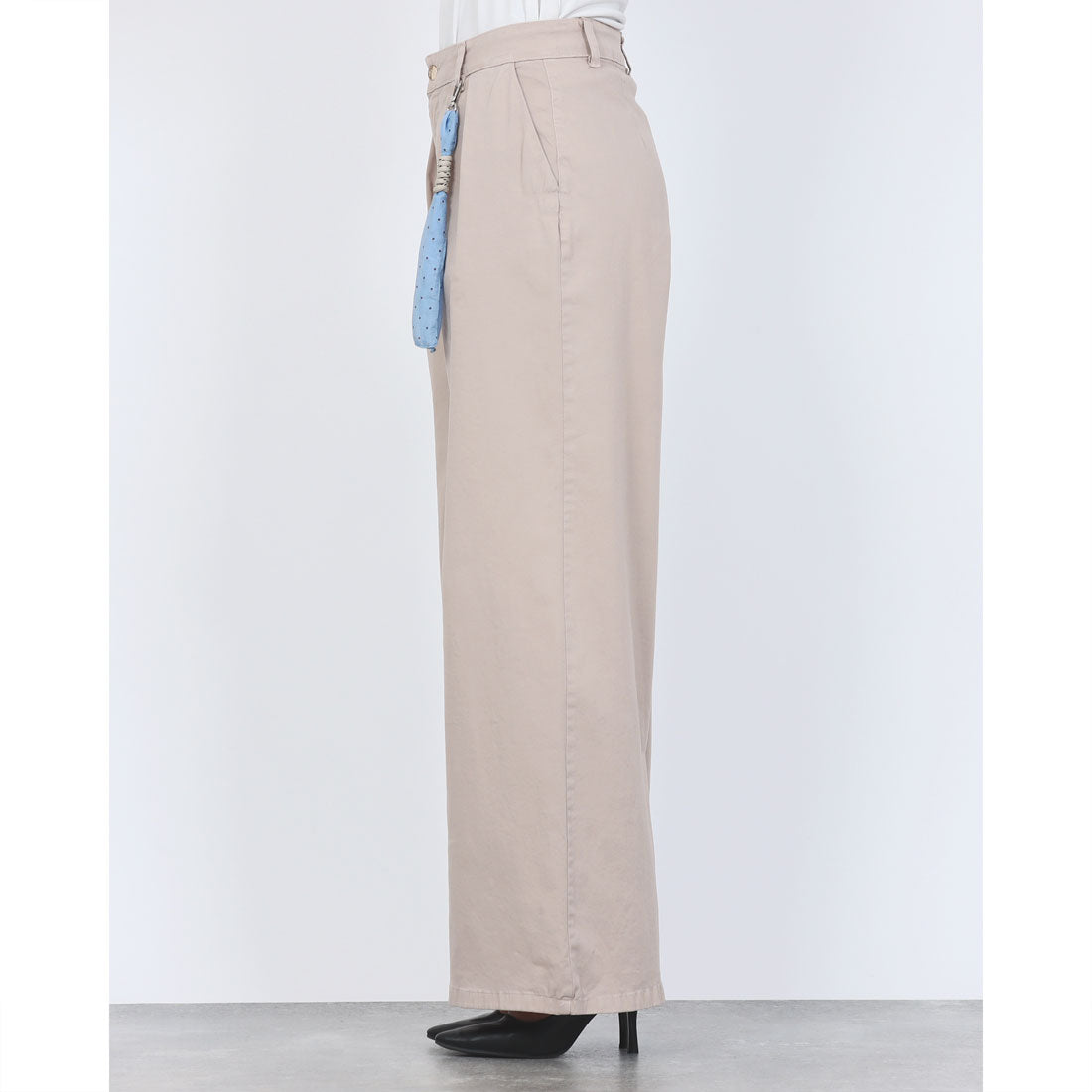リナシメント RINASCIMENTO タイ付きワイドパンツ （Tortora Beige） Tortora Beige