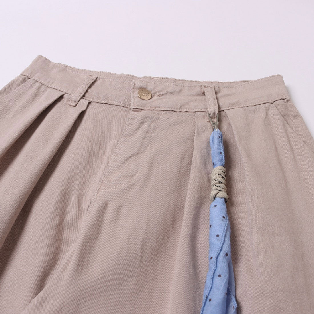 リナシメント RINASCIMENTO タイ付きワイドパンツ （Tortora Beige） Tortora Beige
