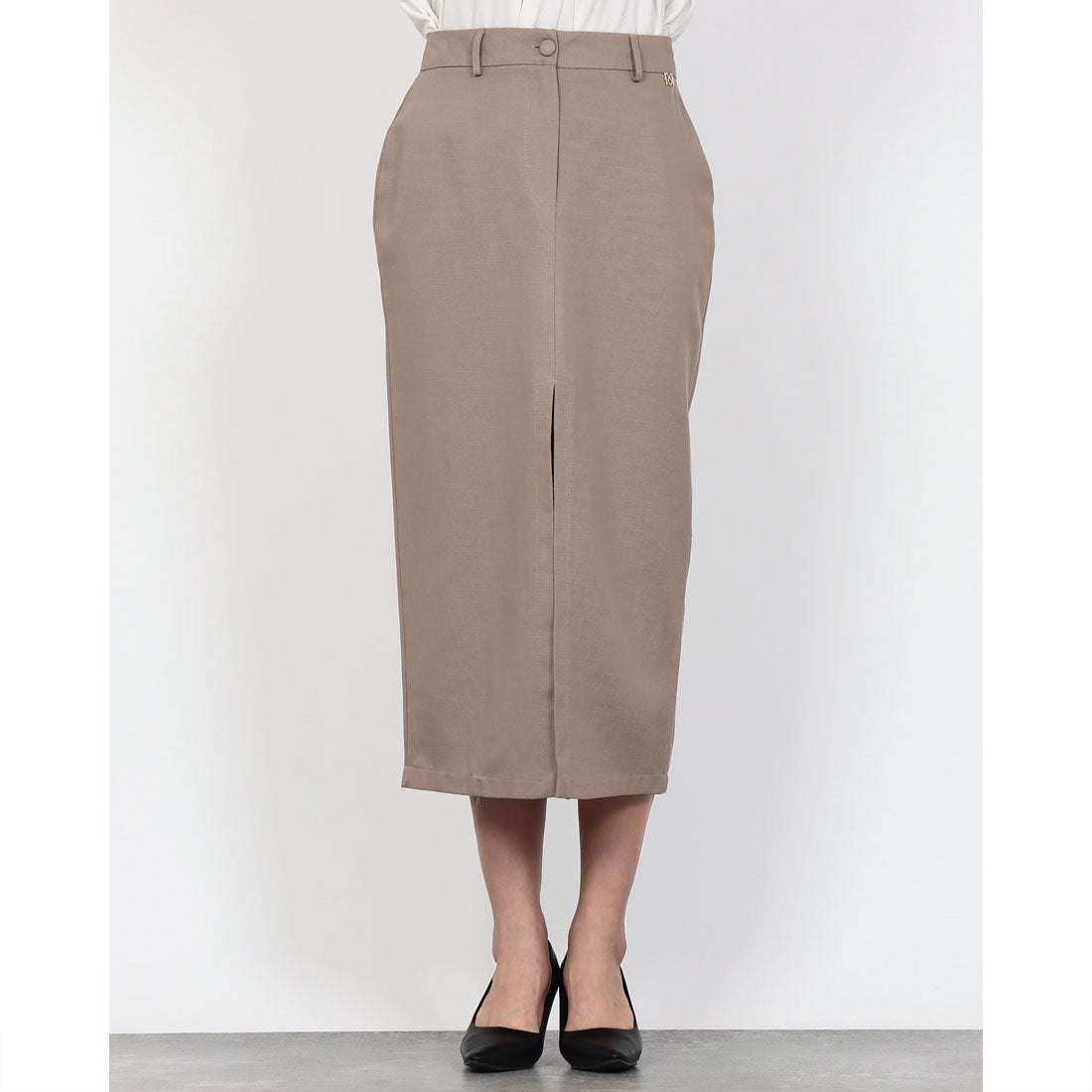 リナシメント RINASCIMENTO スリットタイトスカート （Tortora Beige） Tortora Beige