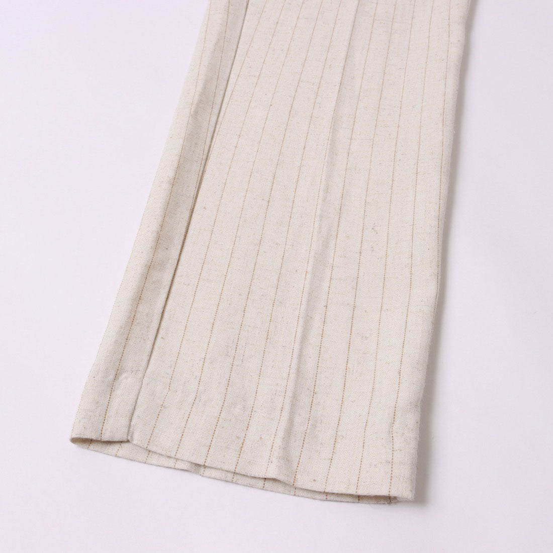 リナシメント RINASCIMENTO ネップストライプパンツ （var.Beige Chiaro） var.Beige Chiaro
