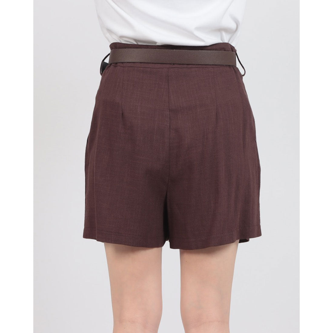 リナシメント RINASCIMENTO Belt付ショートパンツ （Cioccolato） Cioccolato
