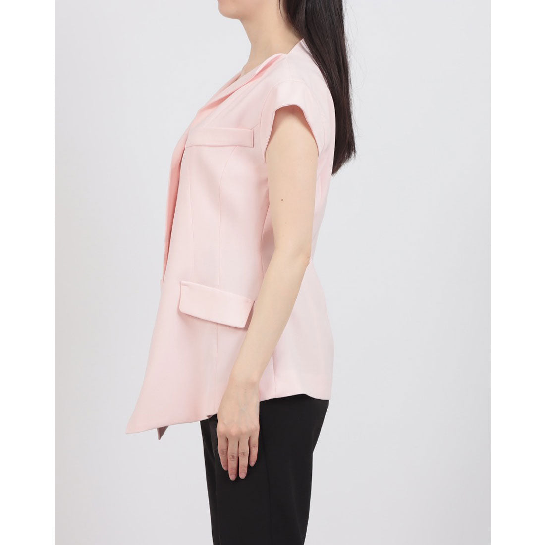 リナシメント RINASCIMENTO フレンチスリーブテーラードジレ （Rosa Pastello） Rosa Pastello