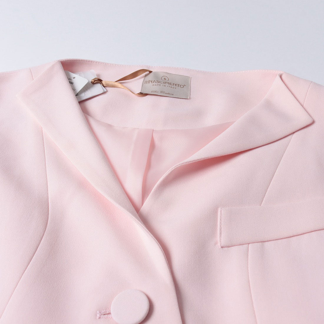 リナシメント RINASCIMENTO フレンチスリーブテーラードジレ （Rosa Pastello） Rosa Pastello