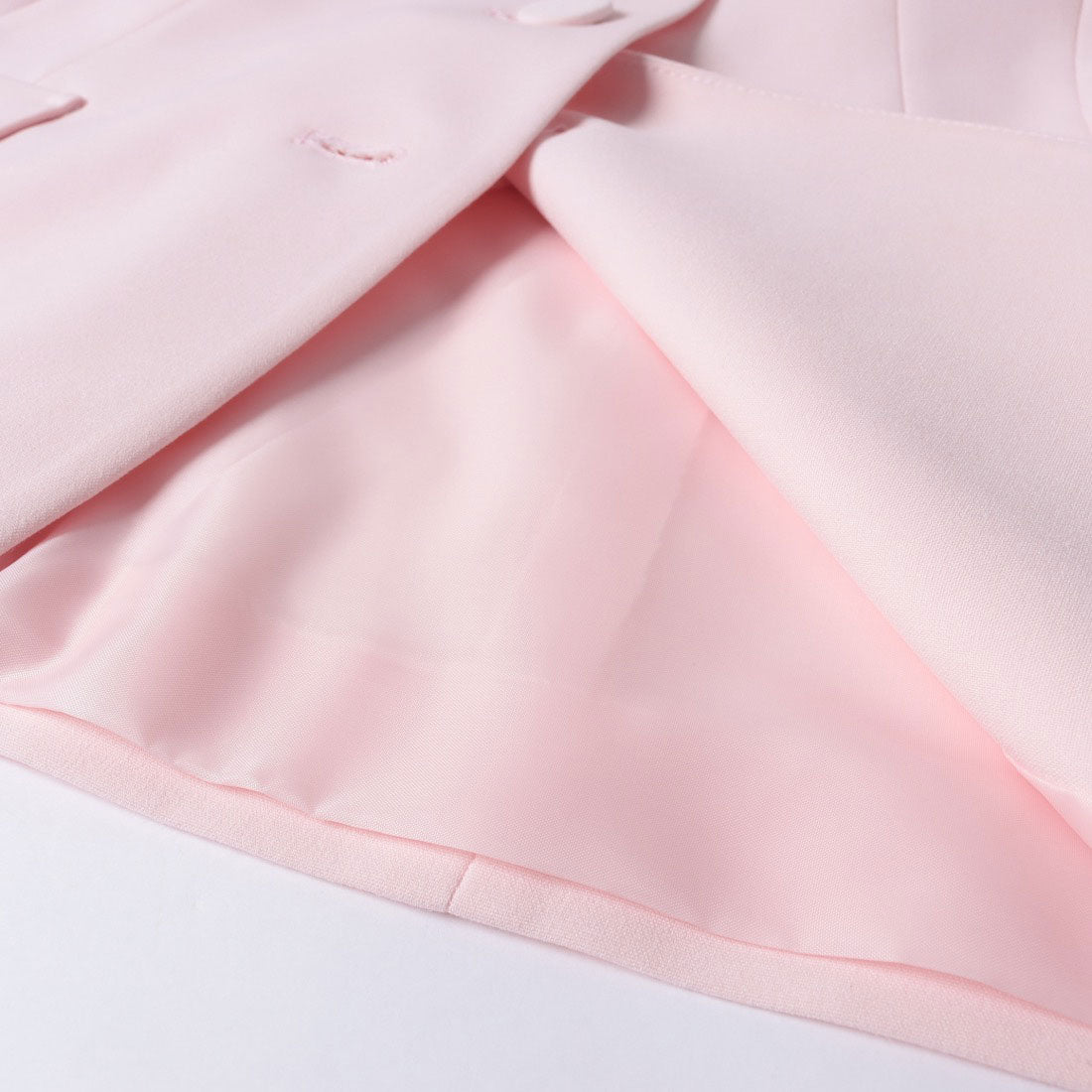 リナシメント RINASCIMENTO フレンチスリーブテーラードジレ （Rosa Pastello） Rosa Pastello
