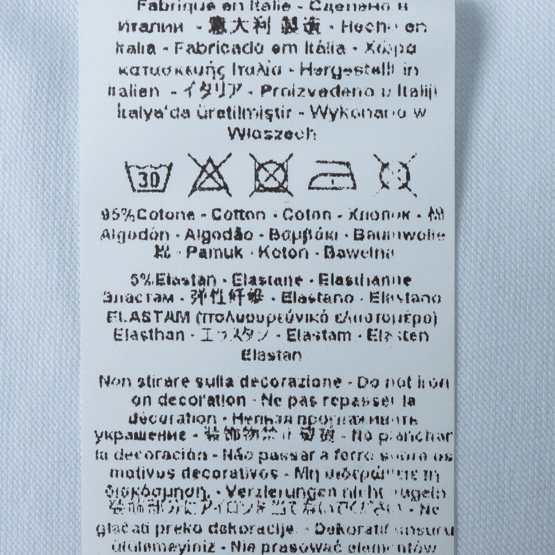 リナシメント RINASCIMENTO 首元ストーンポイントTシャツ （Bianco） Bianco