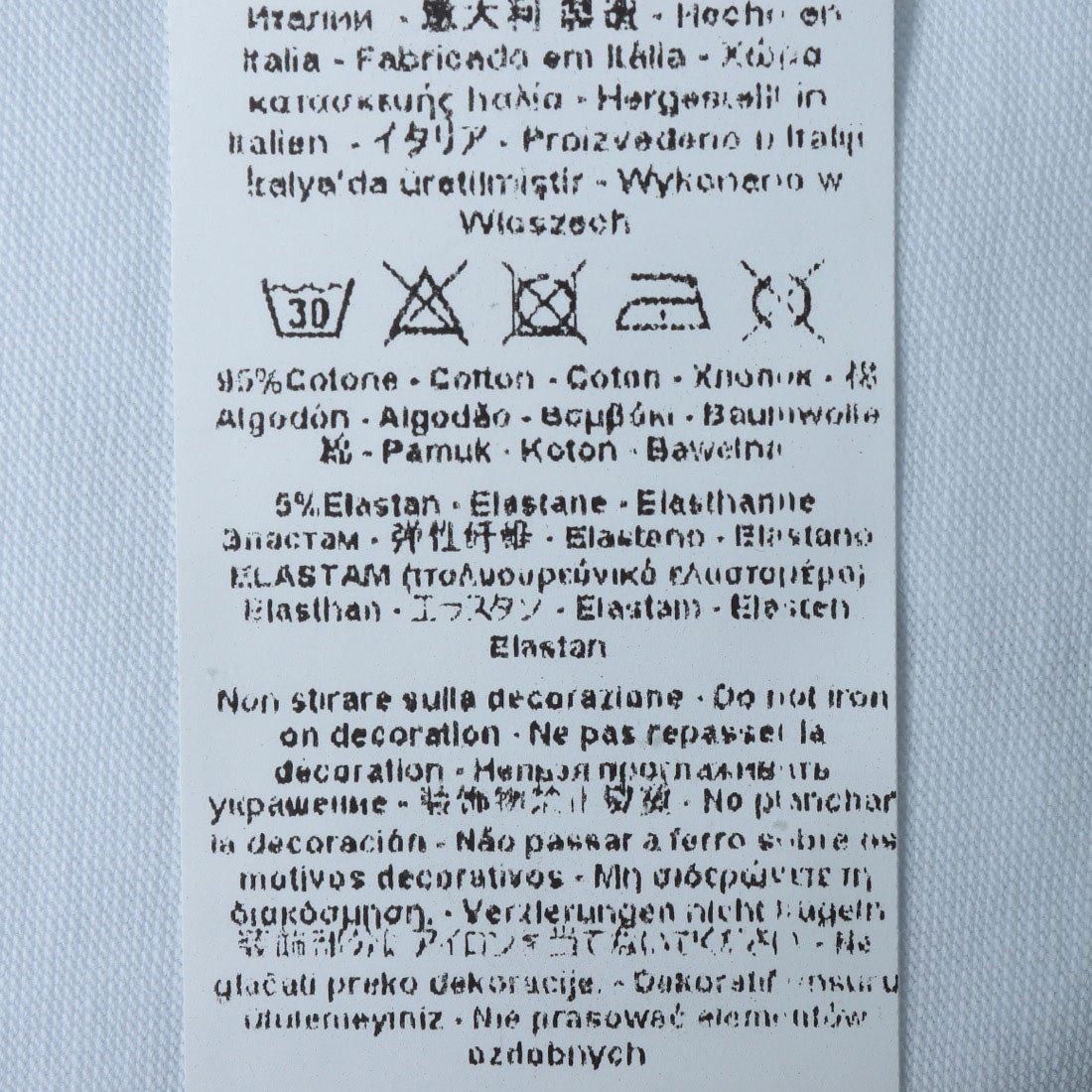 リナシメント RINASCIMENTO 首元ビジューポイントTシャツ （Bianco） Bianco
