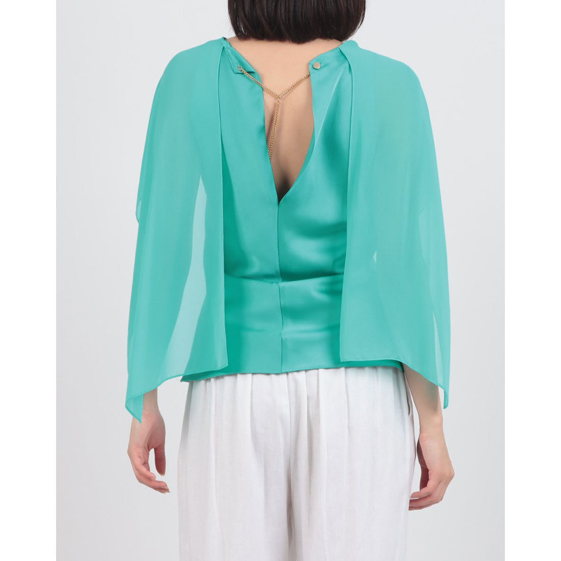 リナシメント RINASCIMENTO マテリアルデザイントップス （Turchese Azzurro） Turchese Azzurro