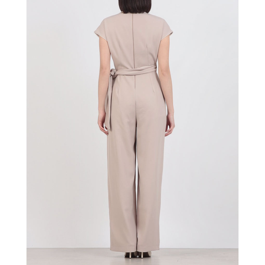 リナシメント RINASCIMENTO パイピングカシュクールオールインワン （Tortora Beige） Tortora Beige