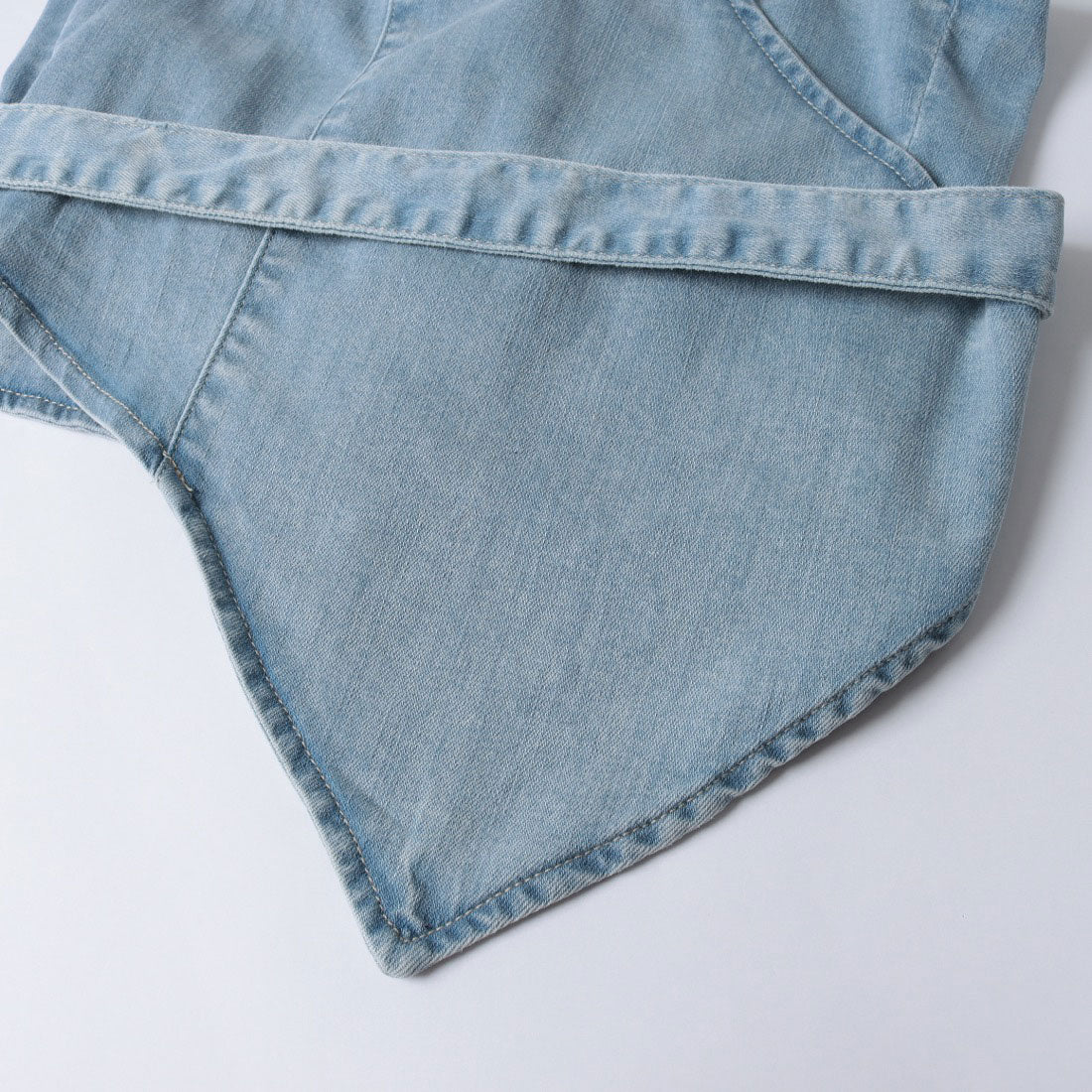 リナシメント RINASCIMENTO Denimラップベスト （Azzurro） Azzurro