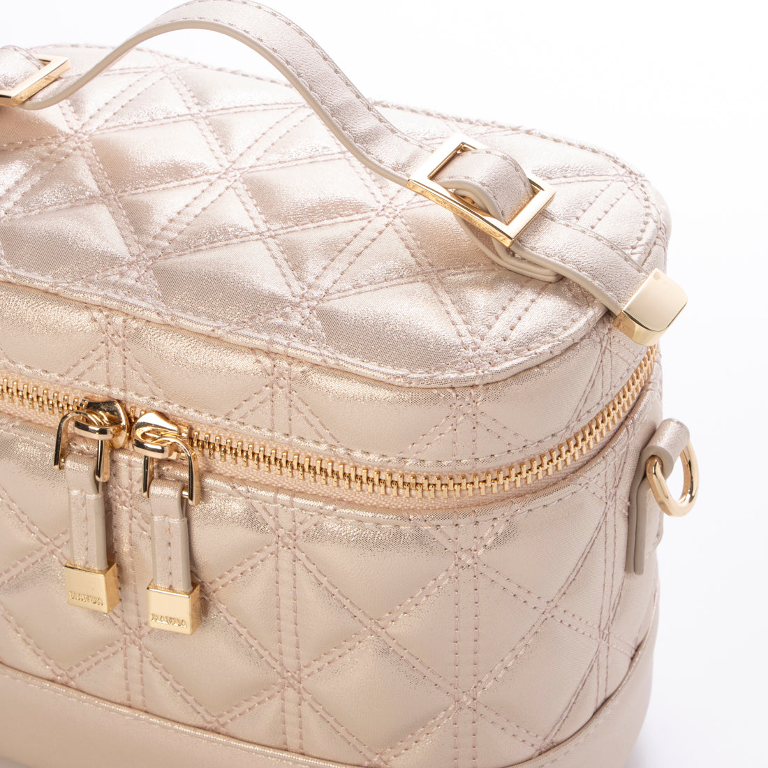 RANDA Quilted 2-Way Vanity Bag