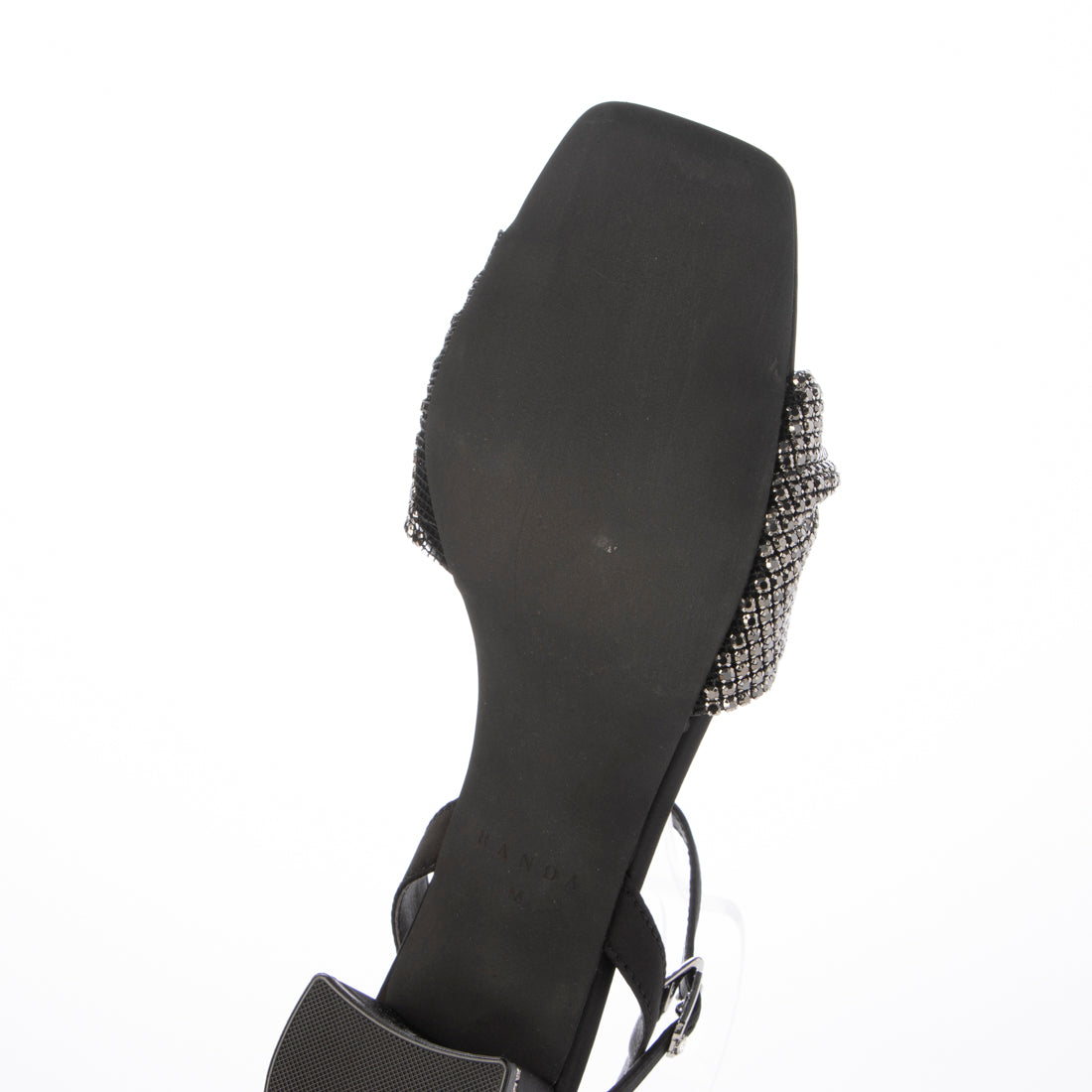 ランダ RANDA ビジューストラップサンダル （BLACK） BLACK