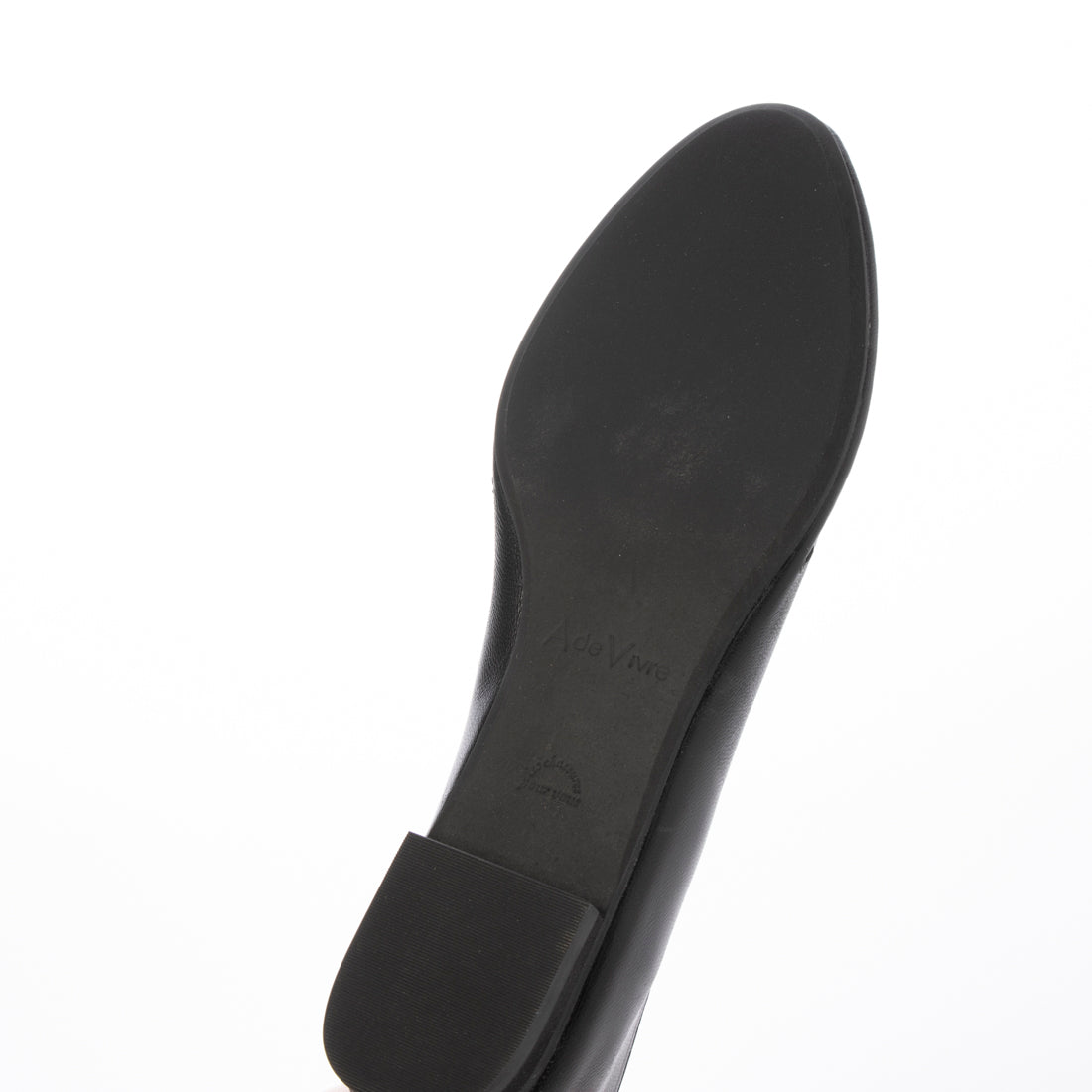ランダ RANDA 【A de Vivre】【本革】ステッチソフトレザーパンプス （BLACK） BLACK