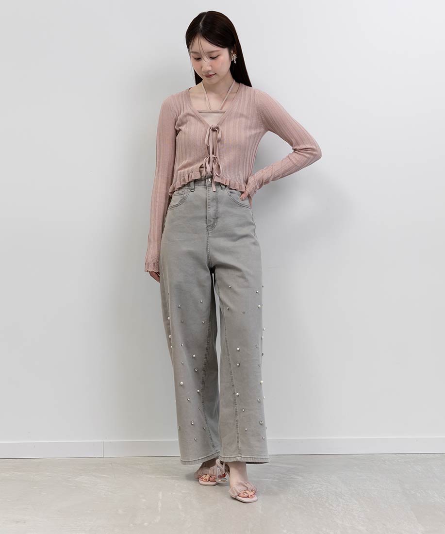 ランダ RANDA 【Cherry Collection】チェリーヒールストラップサンダル （PINK） PINK