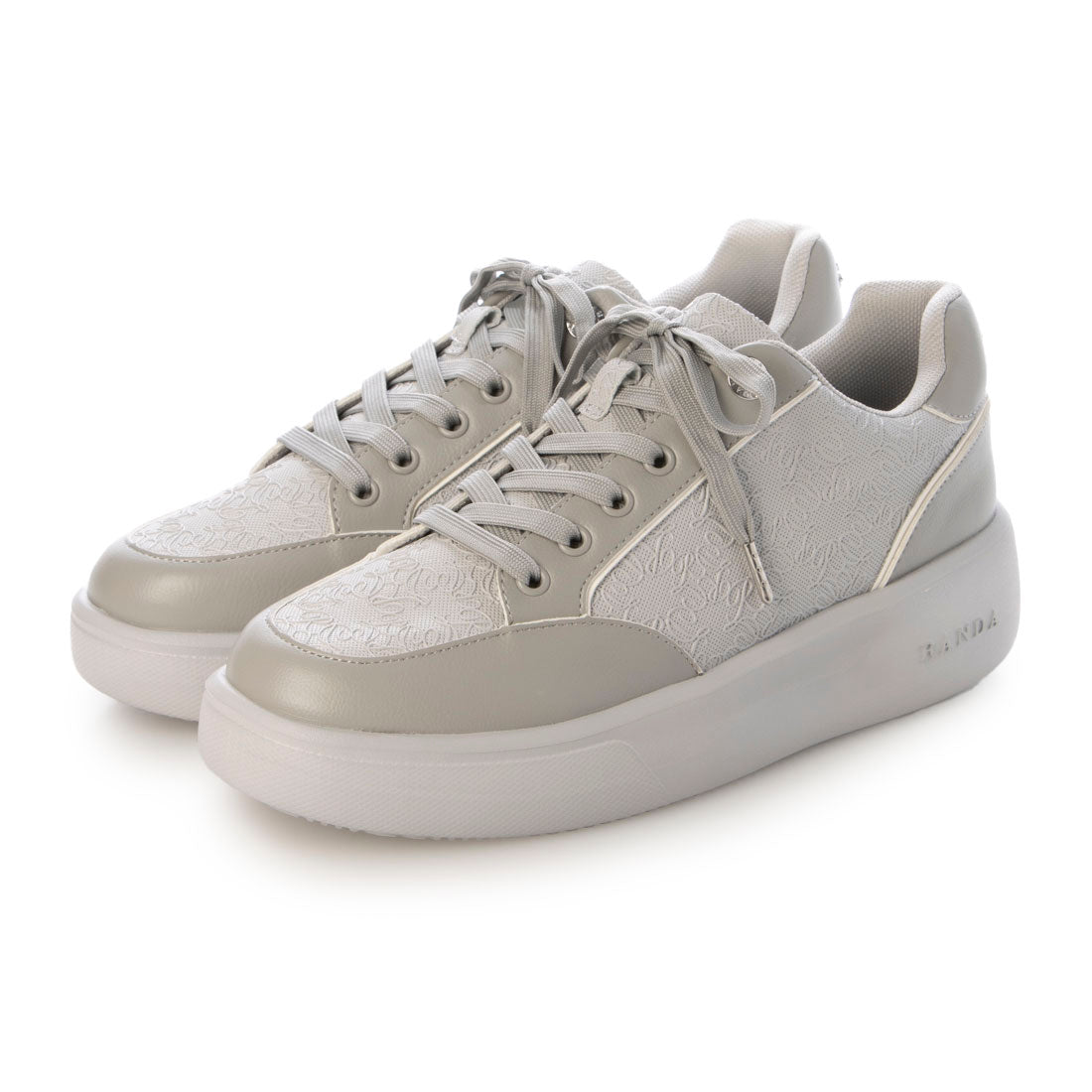 ランダ RANDA ベーシックモノグラムスニーカー （GRAY） GRAY