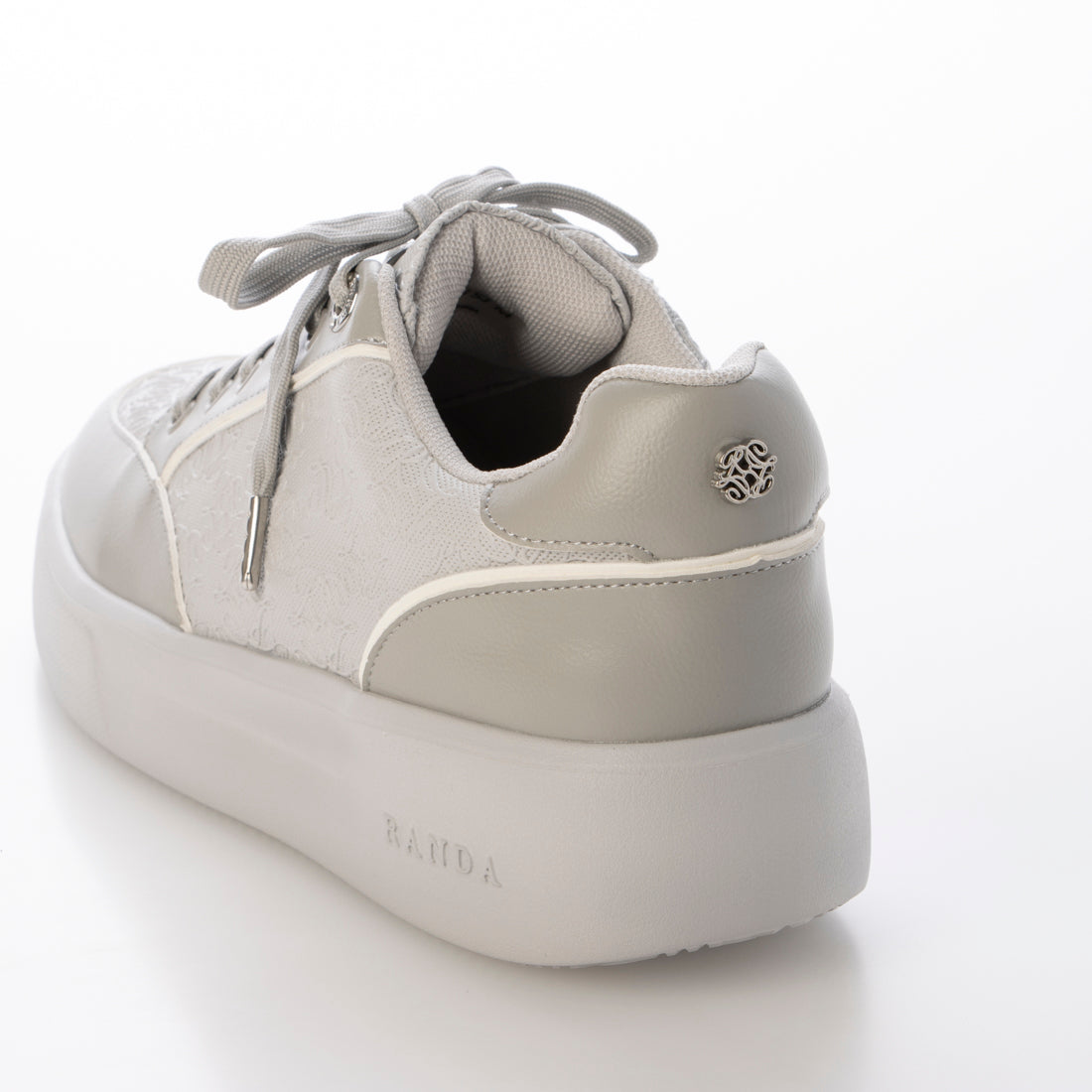 ランダ RANDA ベーシックモノグラムスニーカー （GRAY） GRAY