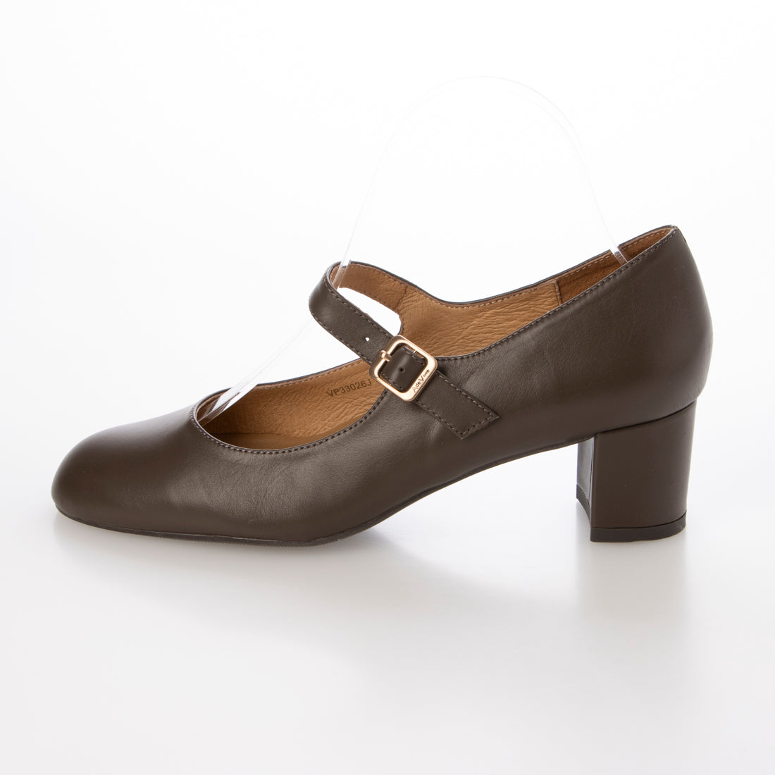 ランダ RANDA 【A de Vivre】【本革】ストラップレザーパンプス （BROWN） BROWN