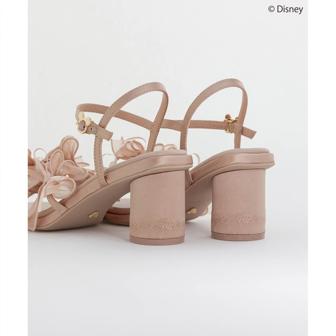 ランダ RANDA  【Mickey＆Minnie】/ランダムリボンサンダル （PINK） PINK