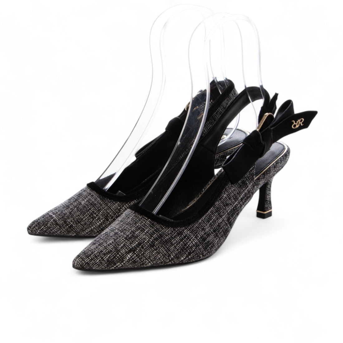 ランダ RANDA 2WAYクラシカルバックストラップパンプス （MIX） MIX