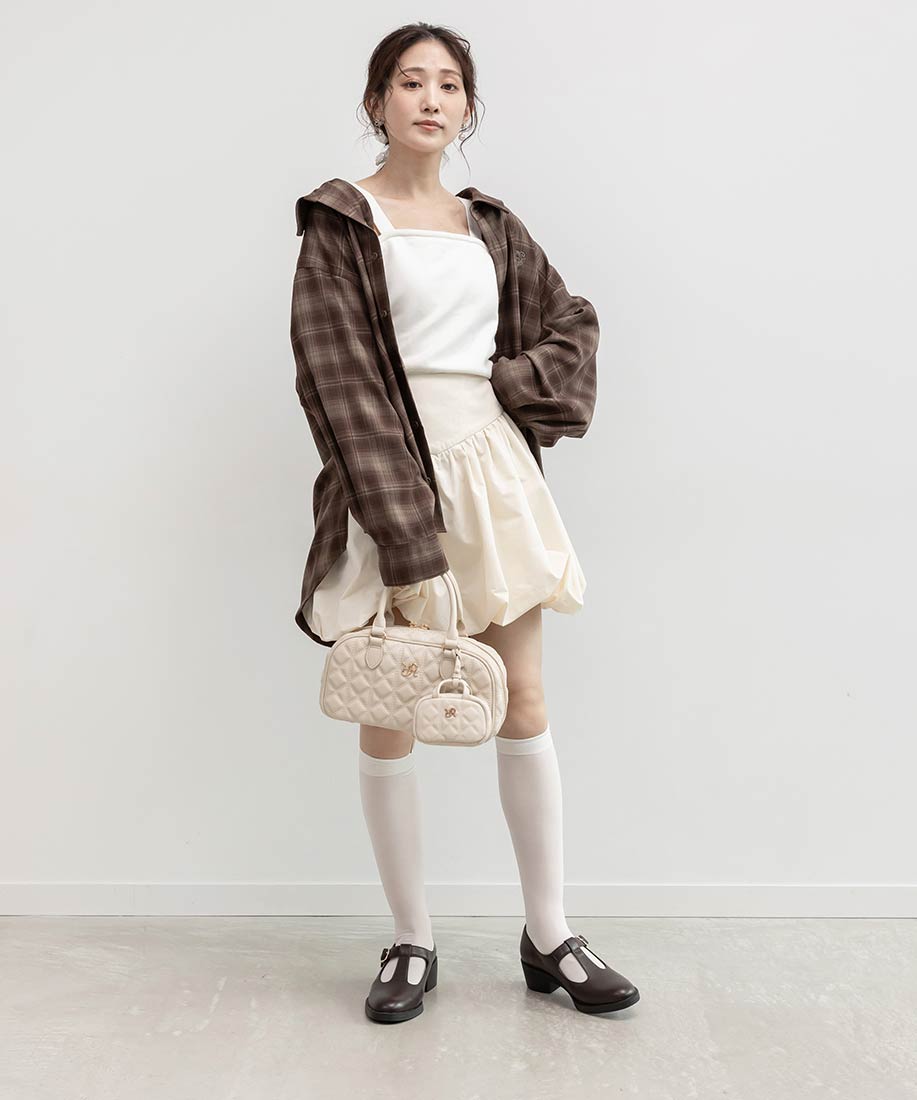 ランダ RANDA ベーシックTストラップシューズ （D.BROWN） D.BROWN