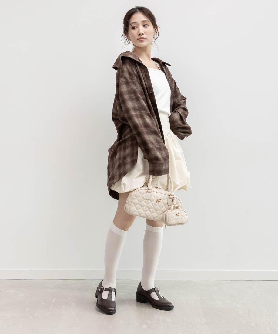 ランダ RANDA ベーシックTストラップシューズ （D.BROWN） D.BROWN