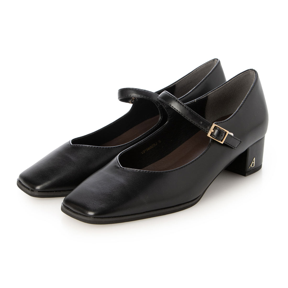 ランダ RANDA 【A de Vivre】サステナブル 晴雨兼用 Vカットメリージェーンパンプス （BLACK） BLACK