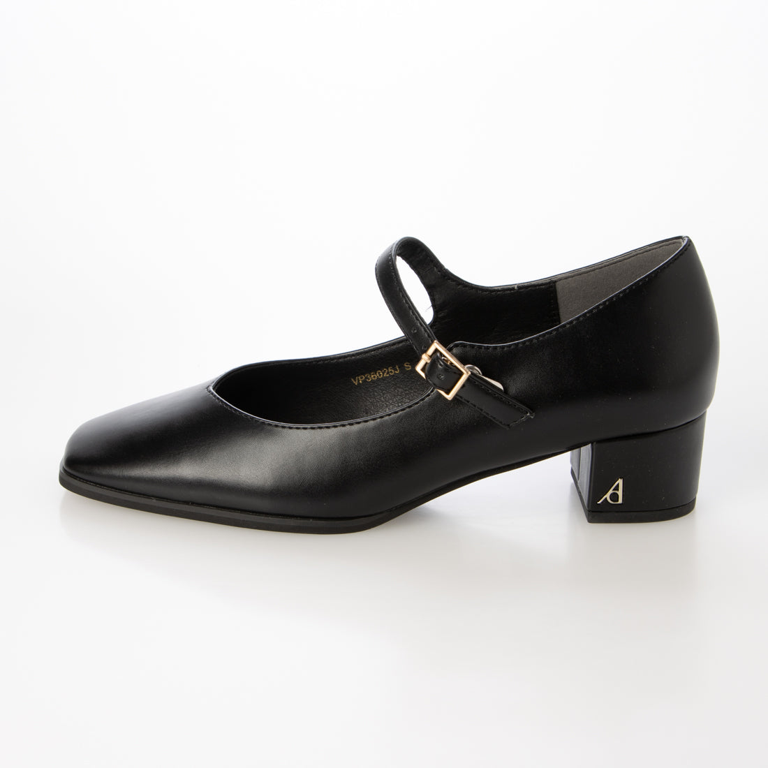 ランダ RANDA 【A de Vivre】サステナブル 晴雨兼用 Vカットメリージェーンパンプス （BLACK） BLACK