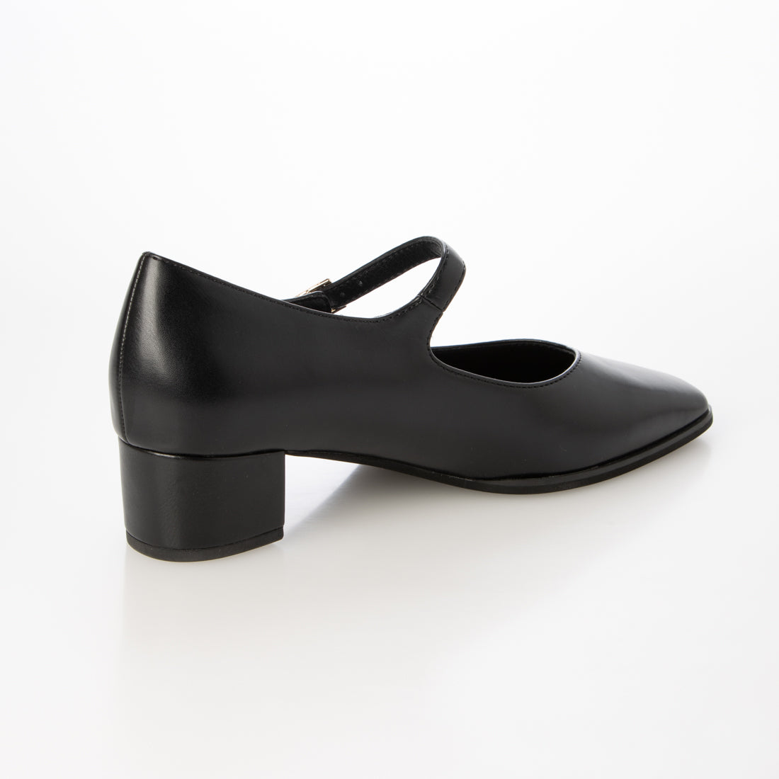 ランダ RANDA 【A de Vivre】サステナブル 晴雨兼用 Vカットメリージェーンパンプス （BLACK） BLACK