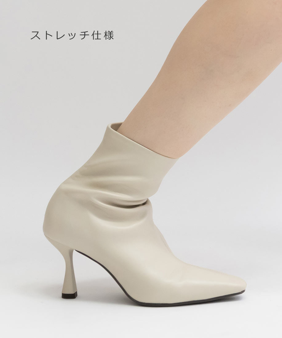 ランダ RANDA ストレッチ センターシームショートブーツ