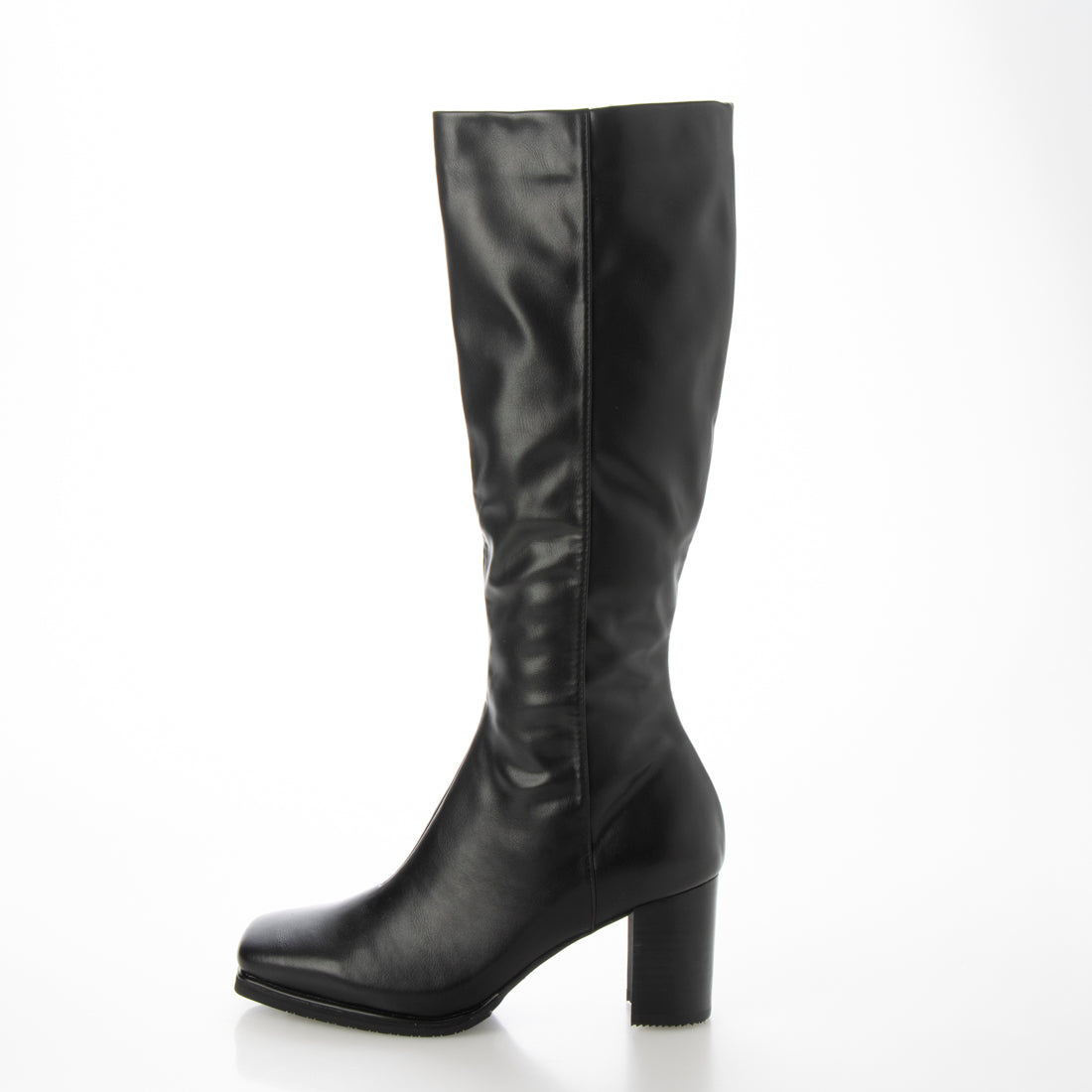 RANDA Stretch Square Toe Long Boots for Rain or Shine