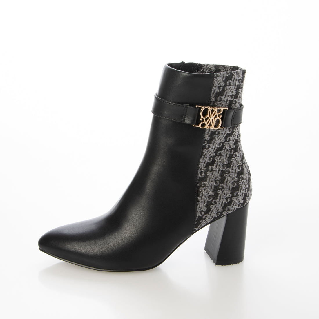 RANDA 2WAY Monogram Design Short Boots