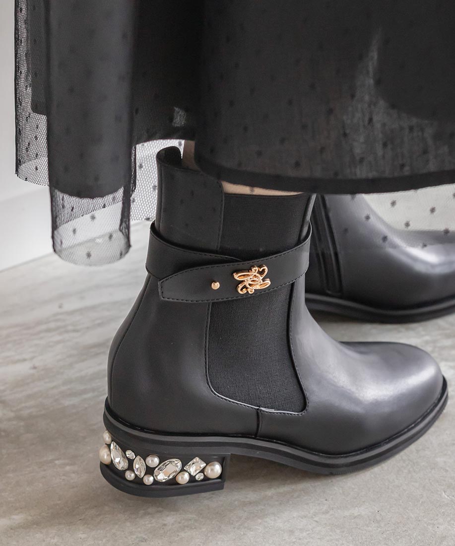 RANDA 2WAY Heel-conscious Short Boots