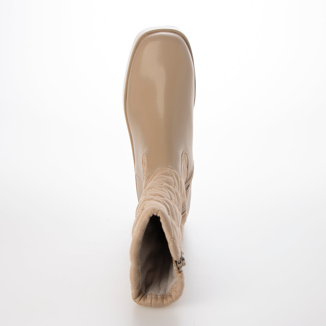 ランダ RANDA 晴雨兼用 キルティングボリュームソールブーツ