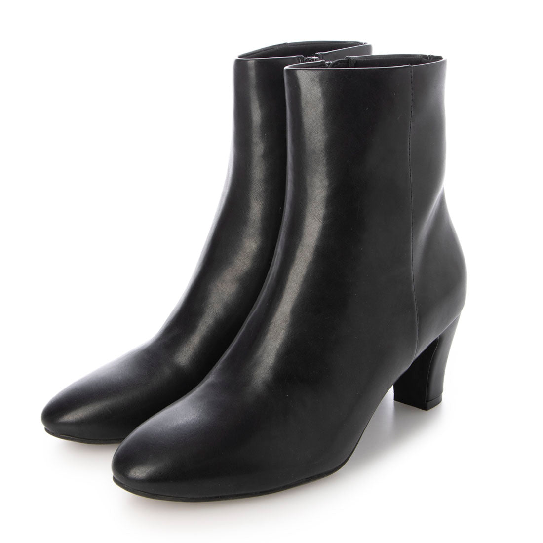 RANDA [A de Vivre] Sustainable almond toe short boots for both rain and shine