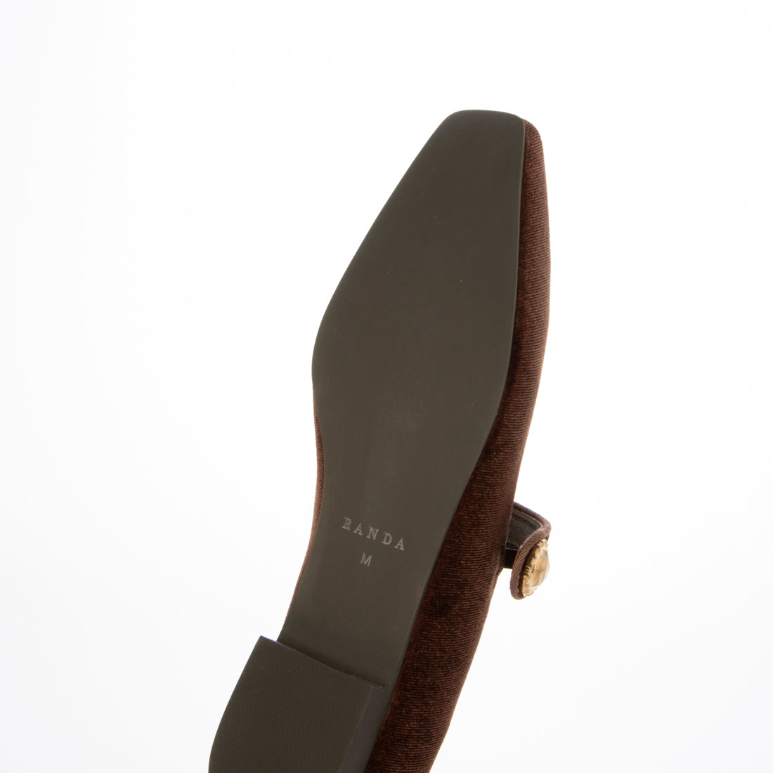 ランダ RANDA 3E ゴールドパーツメリージェーン （BROWN） BROWN