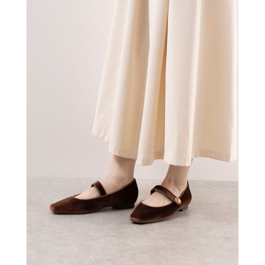 ランダ RANDA 3E ゴールドパーツメリージェーン （BROWN） BROWN