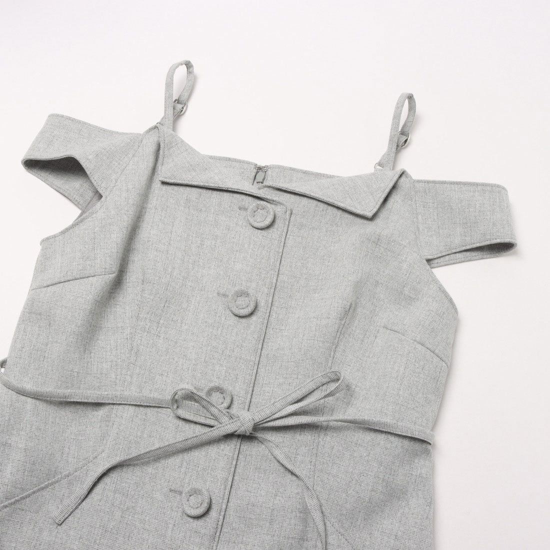 ランダ RANDA ★ オフショルダーワンピース （GRAY） GRAY