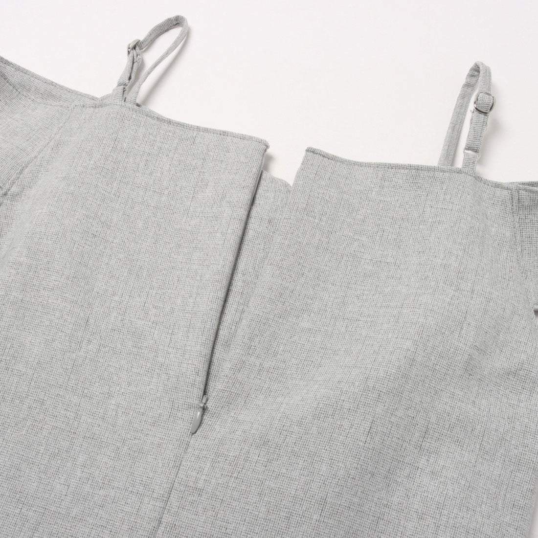 ランダ RANDA ★ オフショルダーワンピース （GRAY） GRAY