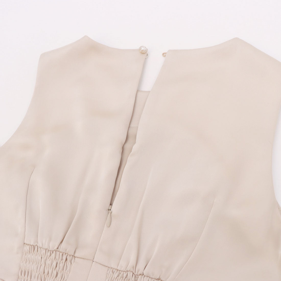 ランダ RANDA ★ チュールフリルボレロセットワンピース （BEIGE） BEIGE